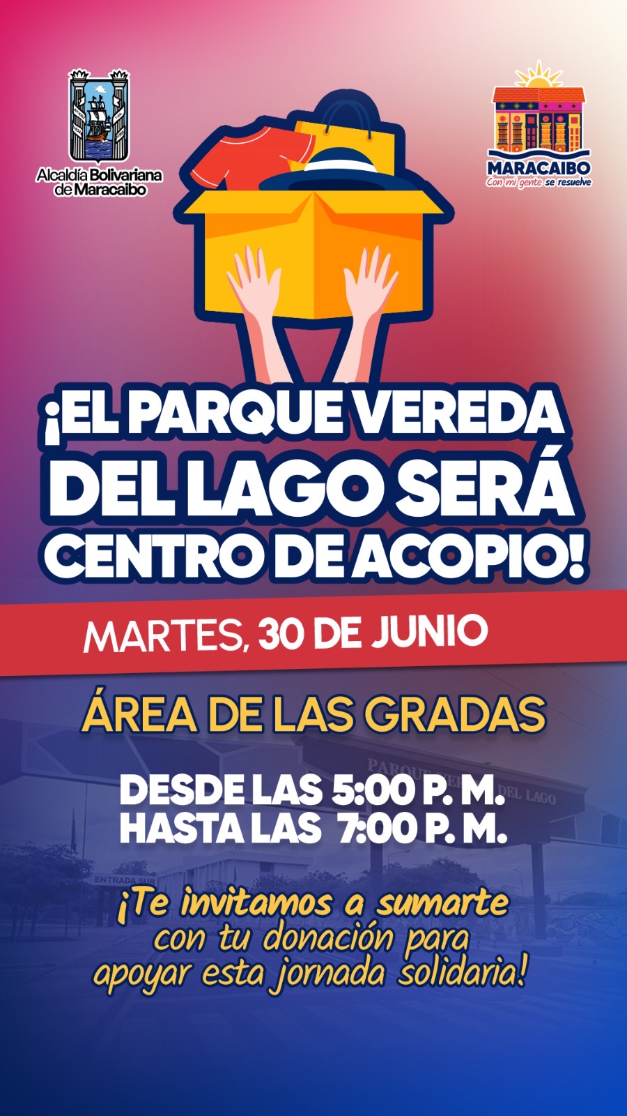 Vereda del lago área de las gradas